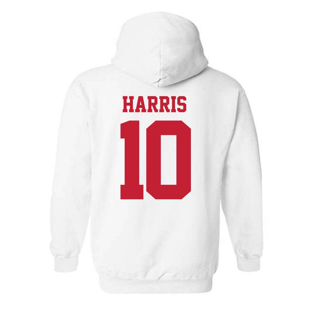 New Mexico - NCAA Women's Soccer : Macie Harris - Classic Fashion Shersey Hooded Sweatshirt-1