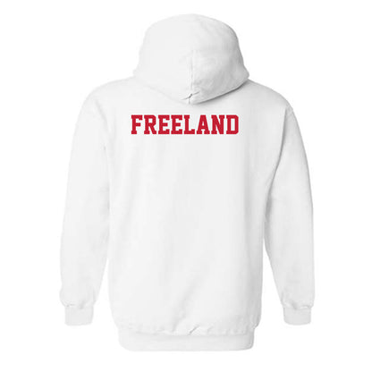 New Mexico - NCAA Women's Cross Country : Millie Freeland - Classic Fashion Shersey Hooded Sweatshirt-1