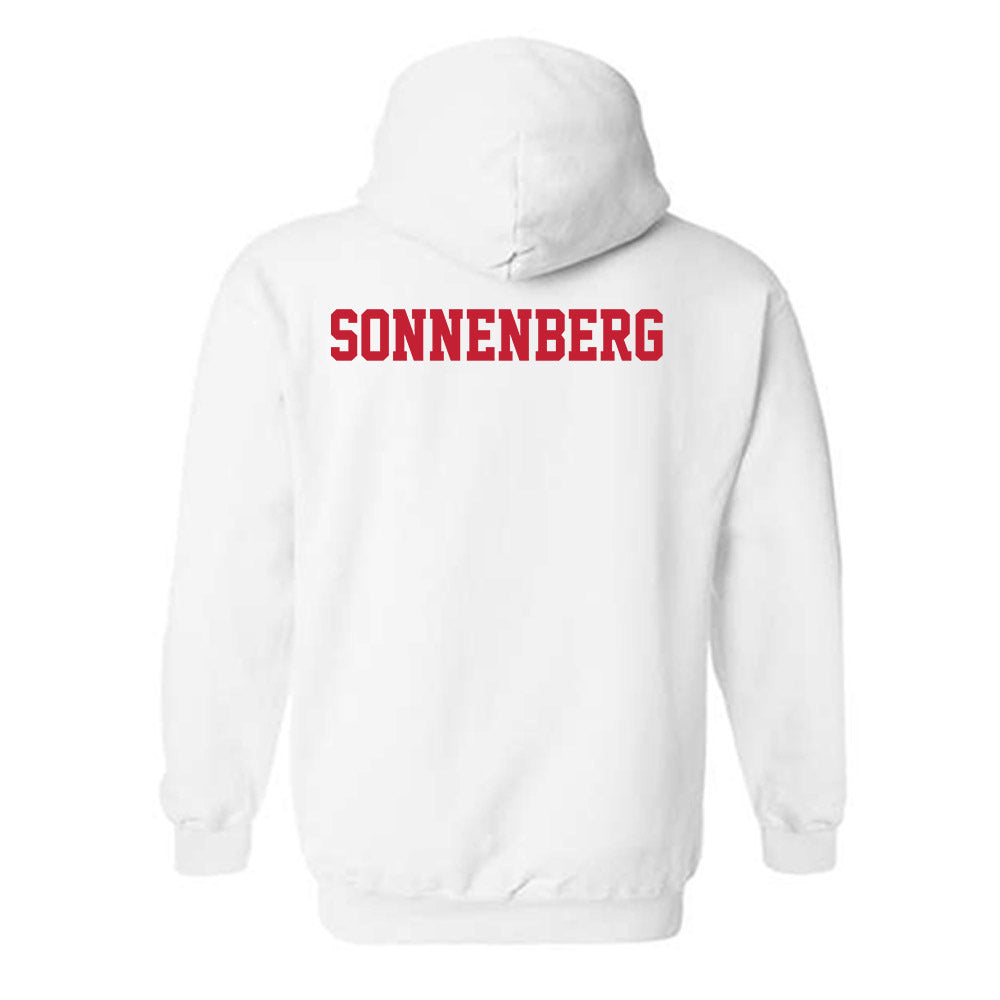 New Mexico - NCAA Men's Golf : Clark Sonnenberg - Classic Fashion Shersey Hooded Sweatshirt-1