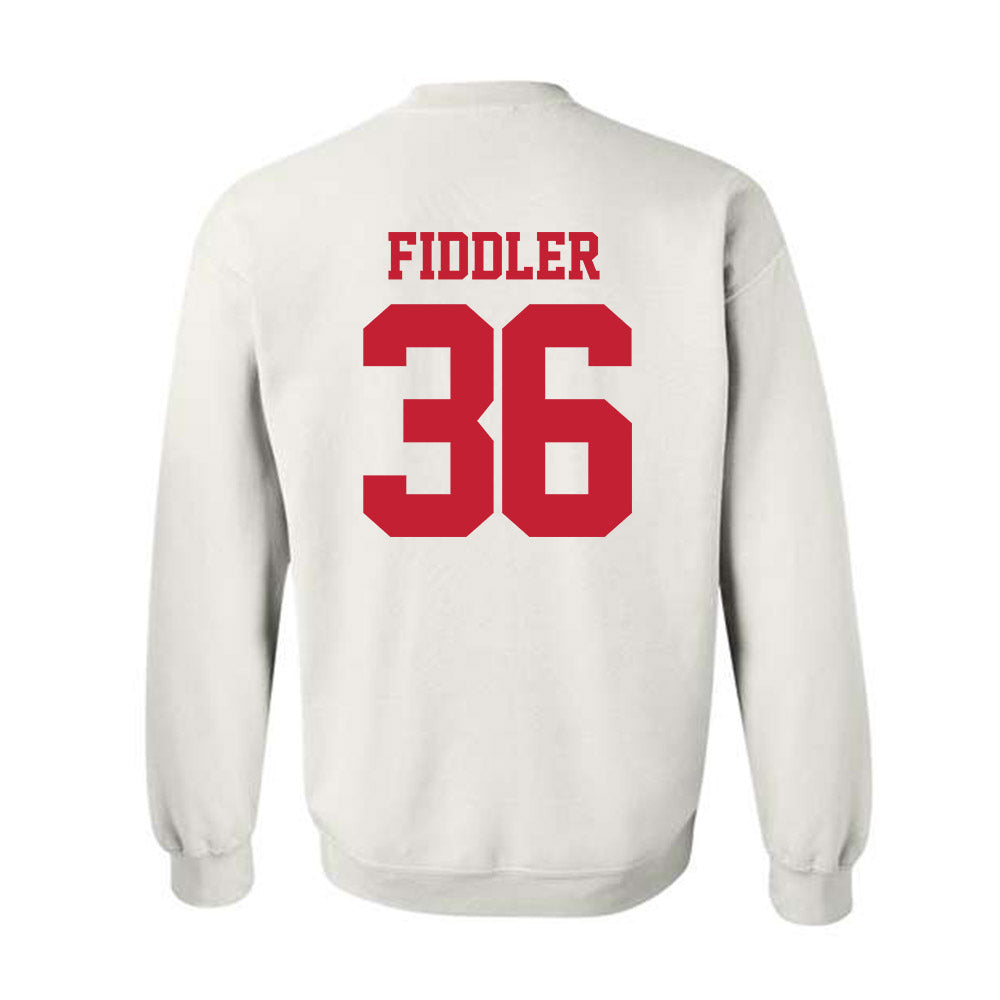 New Mexico - NCAA Baseball : Elias Fiddler - Classic Fashion Shersey Crewneck Sweatshirt-1