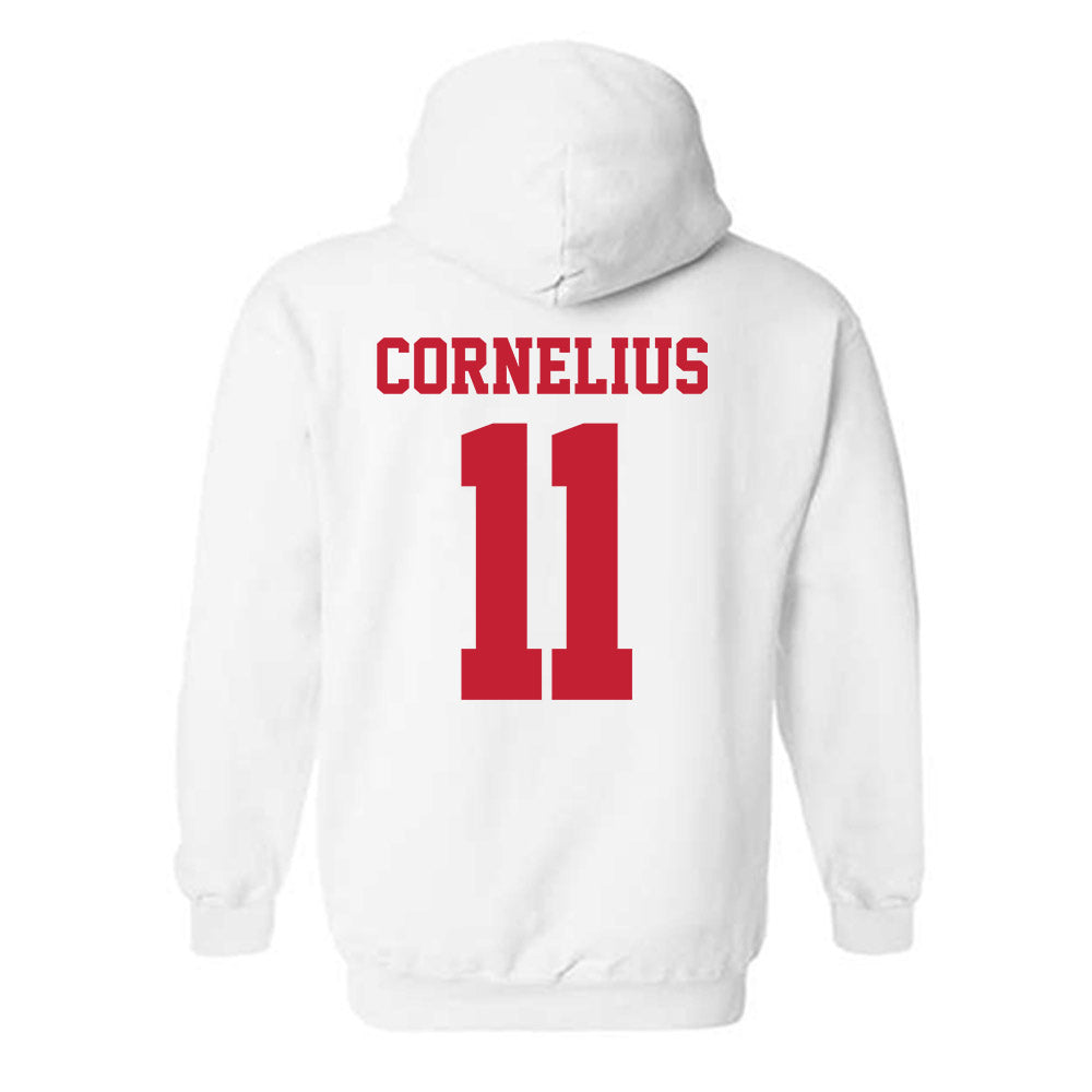 New Mexico - NCAA Baseball : Matthew Cornelius - Classic Fashion Shersey Hooded Sweatshirt-1