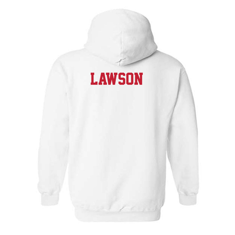 New Mexico - NCAA Women's Track & Field : Laylah Lawson - Classic Fashion Shersey Hooded Sweatshirt-1