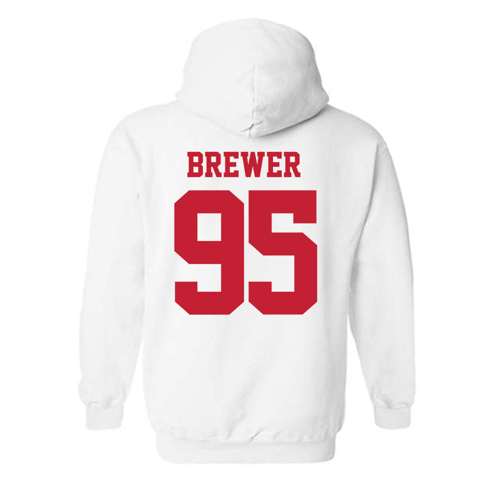  - NCAA Football : Colby Brewer - Classic Fashion Shersey Hooded Sweatshirt-1