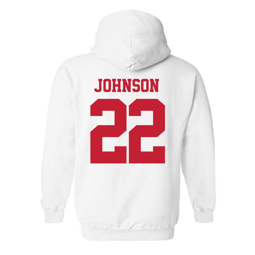 New Mexico - NCAA Football : Dimitri Johnson - Classic Fashion Shersey Hooded Sweatshirt-1