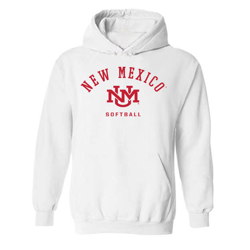 New Mexico - NCAA Softball : Alina Ortiz - Classic Fashion Shersey Hooded Sweatshirt-0