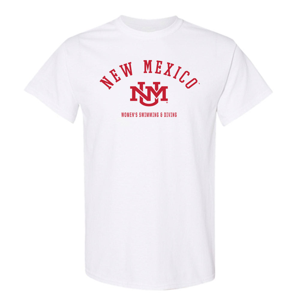 New Mexico - NCAA Women's Swimming & Diving : Ellie Broughton - Classic Fashion Shersey T-Shirt-0