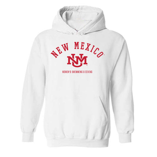 New Mexico - NCAA Women's Swimming & Diving : Kaylah Yazzie - Classic Fashion Shersey Hooded Sweatshirt-0