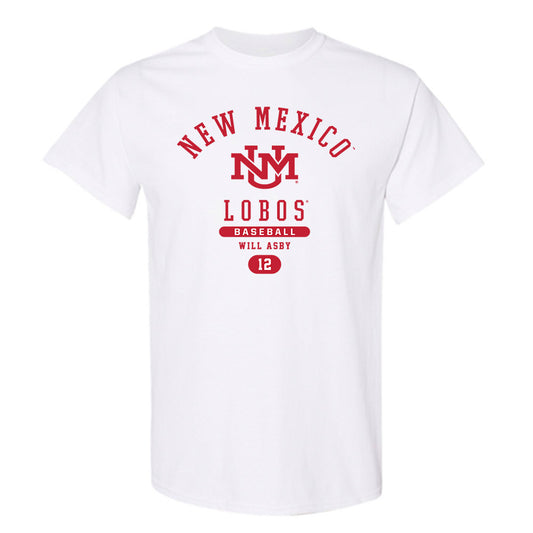 New Mexico - NCAA Baseball : Will Asby - Classic Fashion Shersey T-Shirt