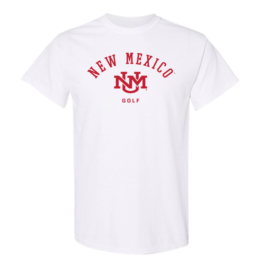 New Mexico - NCAA Men's Golf : Valentin Luna - Classic Fashion Shersey T-Shirt-0