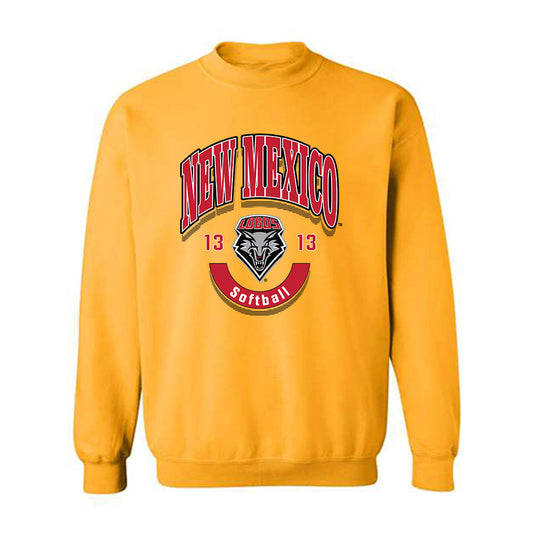  - NCAA Softball : Mya Pacheco - Classic Fashion Shersey Crewneck Sweatshirt-0