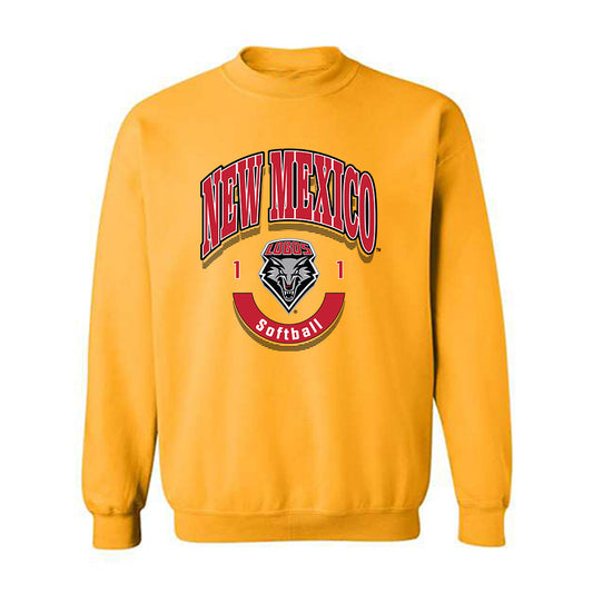 New Mexico - NCAA Softball : Gabrielle Briones - Classic Fashion Shersey Crewneck Sweatshirt-0