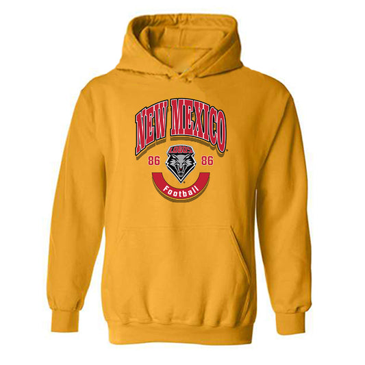 New Mexico - NCAA Football : Aldin Bilalbegovic - Classic Fashion Shersey Hooded Sweatshirt-0