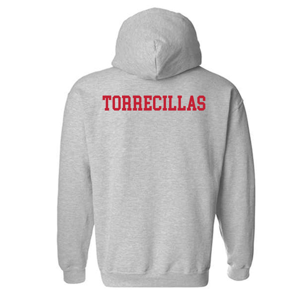 New Mexico - NCAA Women's Cross Country : Mia Torrecillas - Classic Fashion Shersey Hooded Sweatshirt-1