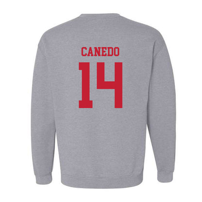 New Mexico - NCAA Women's Volleyball : Camila Canedo - Classic Fashion Shersey Crewneck Sweatshirt-1