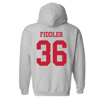 New Mexico - NCAA Baseball : Elias Fiddler - Classic Fashion Shersey Hooded Sweatshirt-1