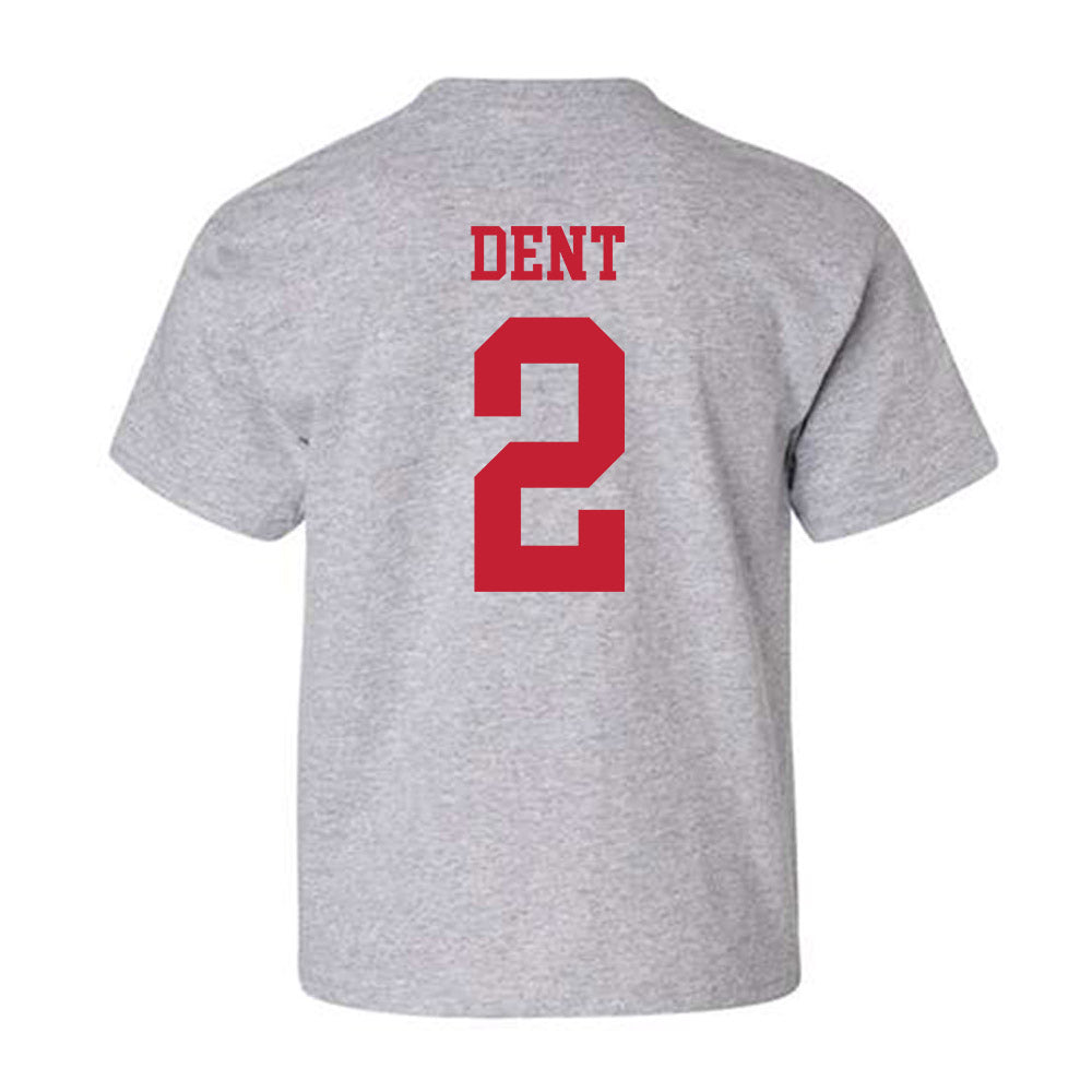 New Mexico - NCAA Men's Basketball : Donovan Dent - Classic Fashion Shersey Youth T-Shirt-1