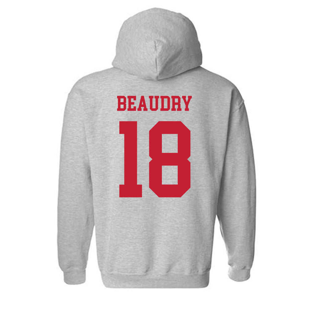 New Mexico - NCAA Women's Soccer : Gabby Beaudry - Classic Fashion Shersey Hooded Sweatshirt-1