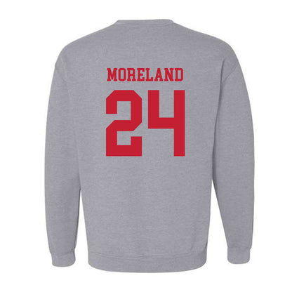 New Mexico - NCAA Women's Basketball : Amhyia Moreland - Classic Fashion Shersey Crewneck Sweatshirt-1