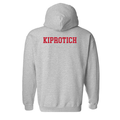 New Mexico - NCAA Men's Cross Country : Collins Kiprotich - Classic Fashion Shersey Hooded Sweatshirt-1