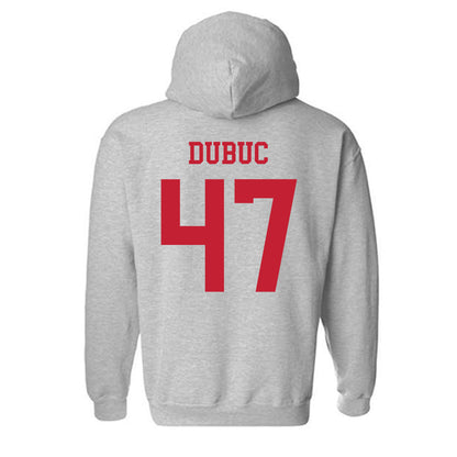 New Mexico - NCAA Football : Trey Dubuc - Classic Fashion Shersey Hooded Sweatshirt-1