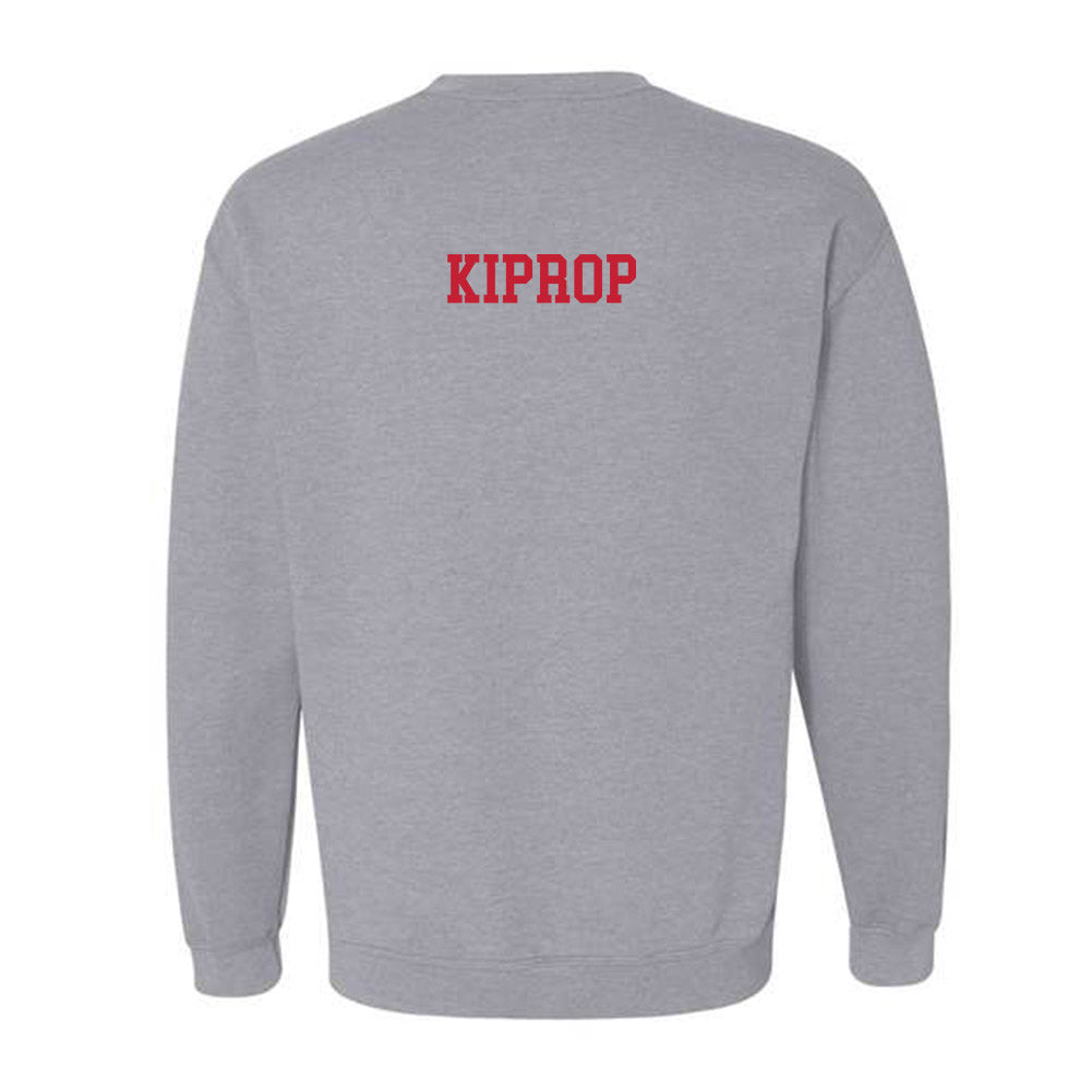 New Mexico - NCAA Men's Cross Country : Lukas Kiprop - Classic Fashion Shersey Crewneck Sweatshirt-1