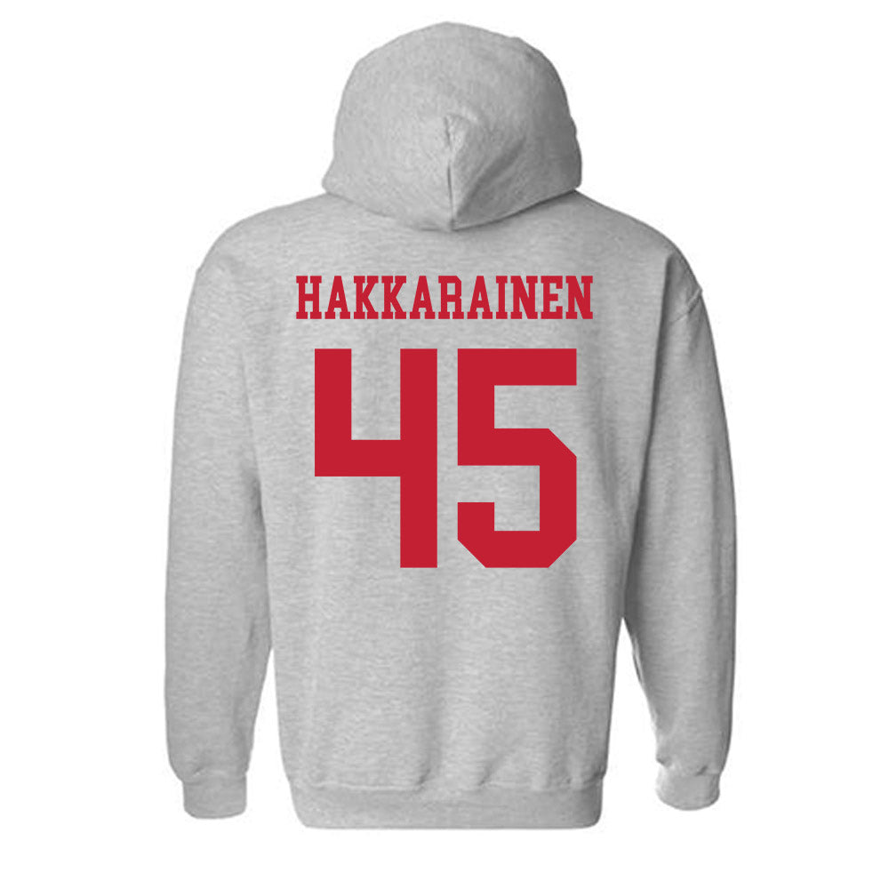 New Mexico - NCAA Women's Basketball : Lilli Hakkarainen - Classic Fashion Shersey Hooded Sweatshirt-1