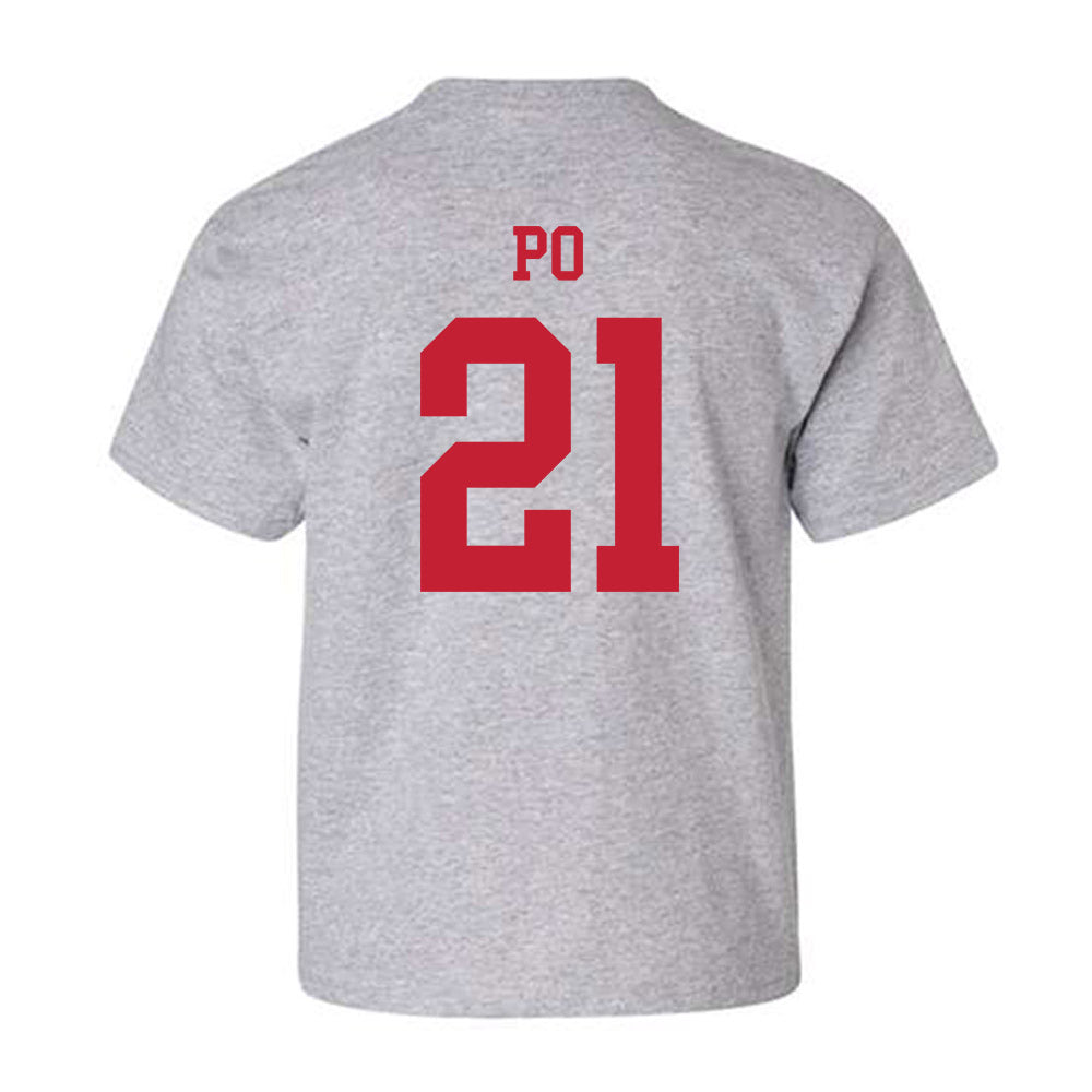 New Mexico - NCAA Women's Basketball : Reza Po - Classic Fashion Shersey Youth T-Shirt-1