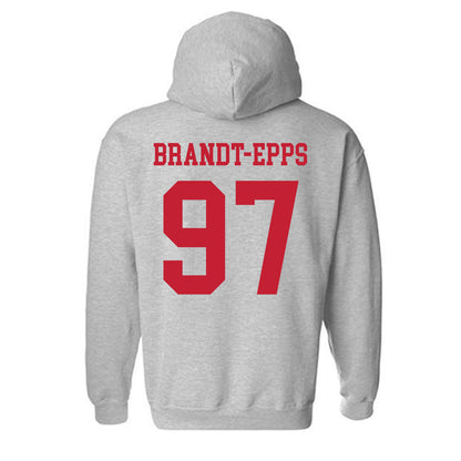 New Mexico - NCAA Football : Devin Brandt-Epps - Classic Fashion Shersey Hooded Sweatshirt