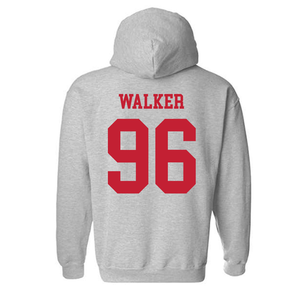 New Mexico - NCAA Football : Garrison Walker - Classic Fashion Shersey Hooded Sweatshirt-1