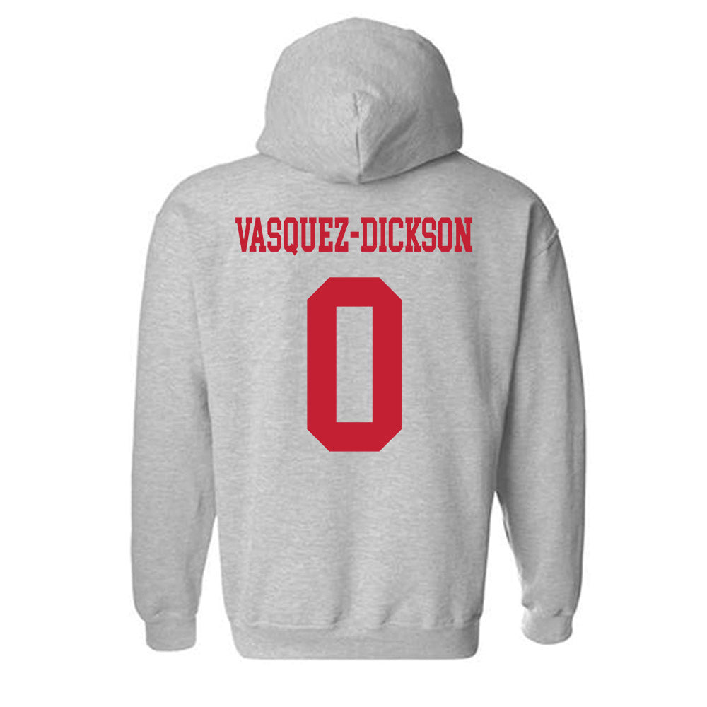 New Mexico - NCAA Softball : DeNae Vasquez-Dickson - Classic Fashion Shersey Hooded Sweatshirt-1