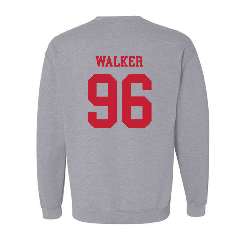 New Mexico - NCAA Football : Garrison Walker - Classic Fashion Shersey Crewneck Sweatshirt-1