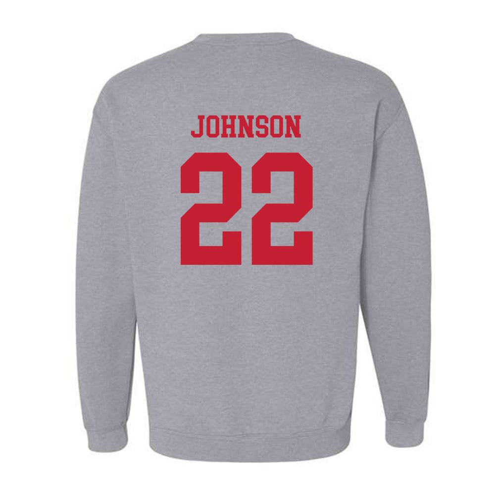 New Mexico - NCAA Football : Dimitri Johnson - Classic Fashion Shersey Crewneck Sweatshirt-1