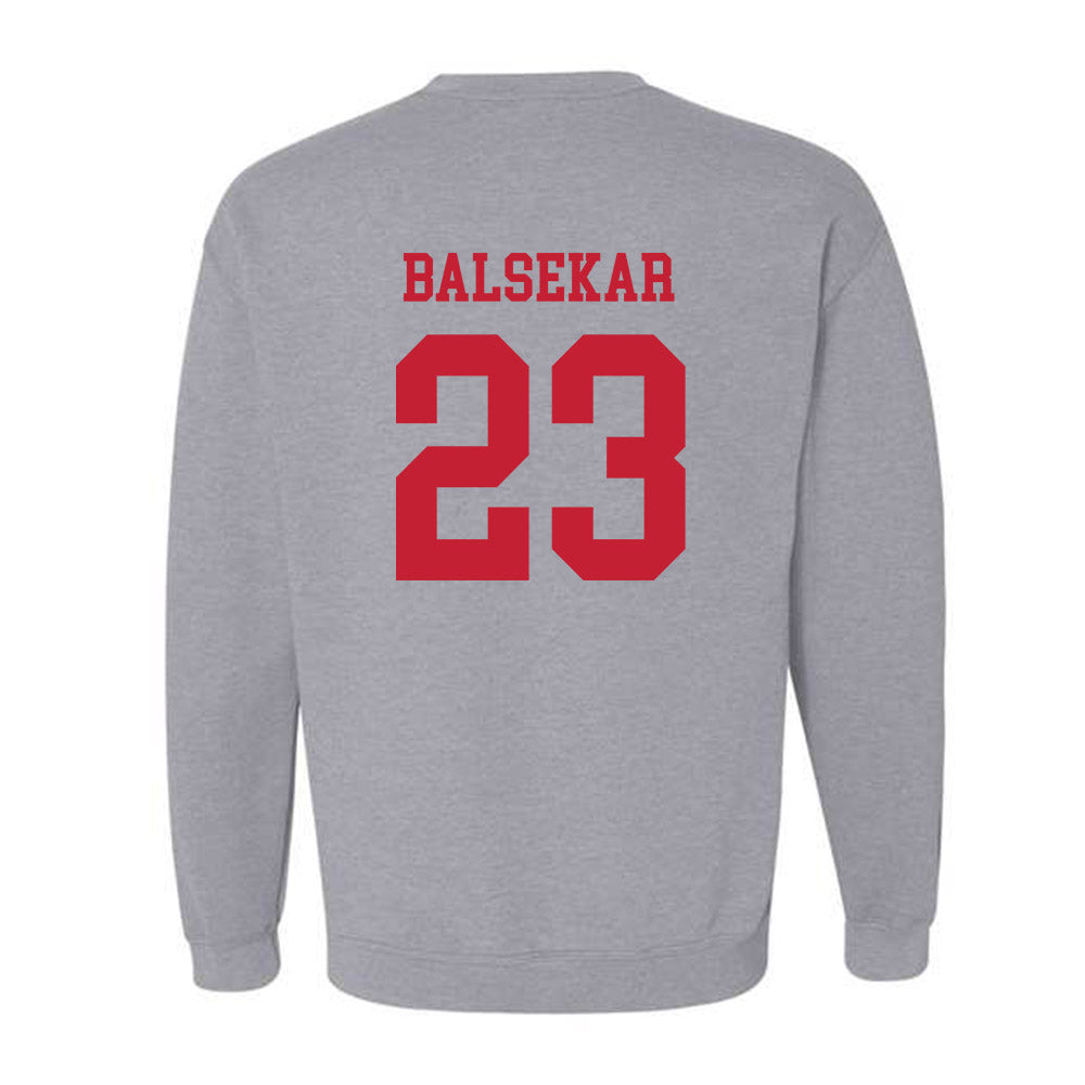 New Mexico - NCAA Men's Tennis : Aditya Balsekar - Classic Fashion Shersey Crewneck Sweatshirt-1