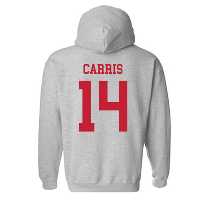 New Mexico - NCAA Baseball : Akili Carris - Classic Fashion Shersey Hooded Sweatshirt-1