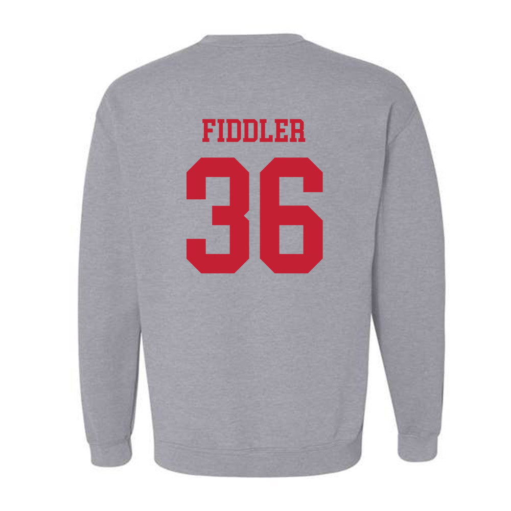 New Mexico - NCAA Baseball : Elias Fiddler - Classic Fashion Shersey Crewneck Sweatshirt-1