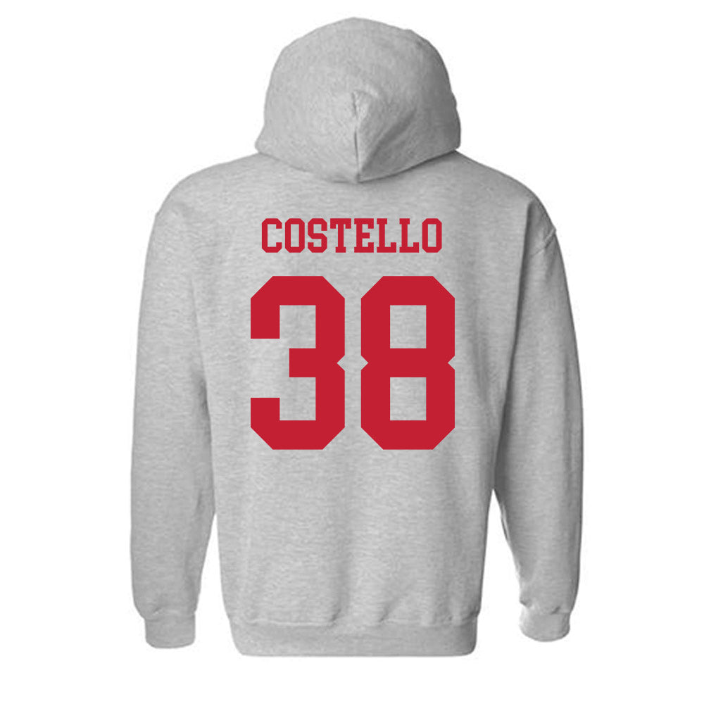 New Mexico - NCAA Football : Devin Costello - Classic Fashion Shersey Hooded Sweatshirt-1