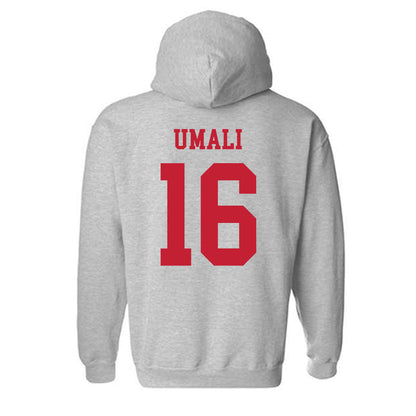 New Mexico - NCAA Softball : Brooke Umali - Classic Fashion Shersey Hooded Sweatshirt-1