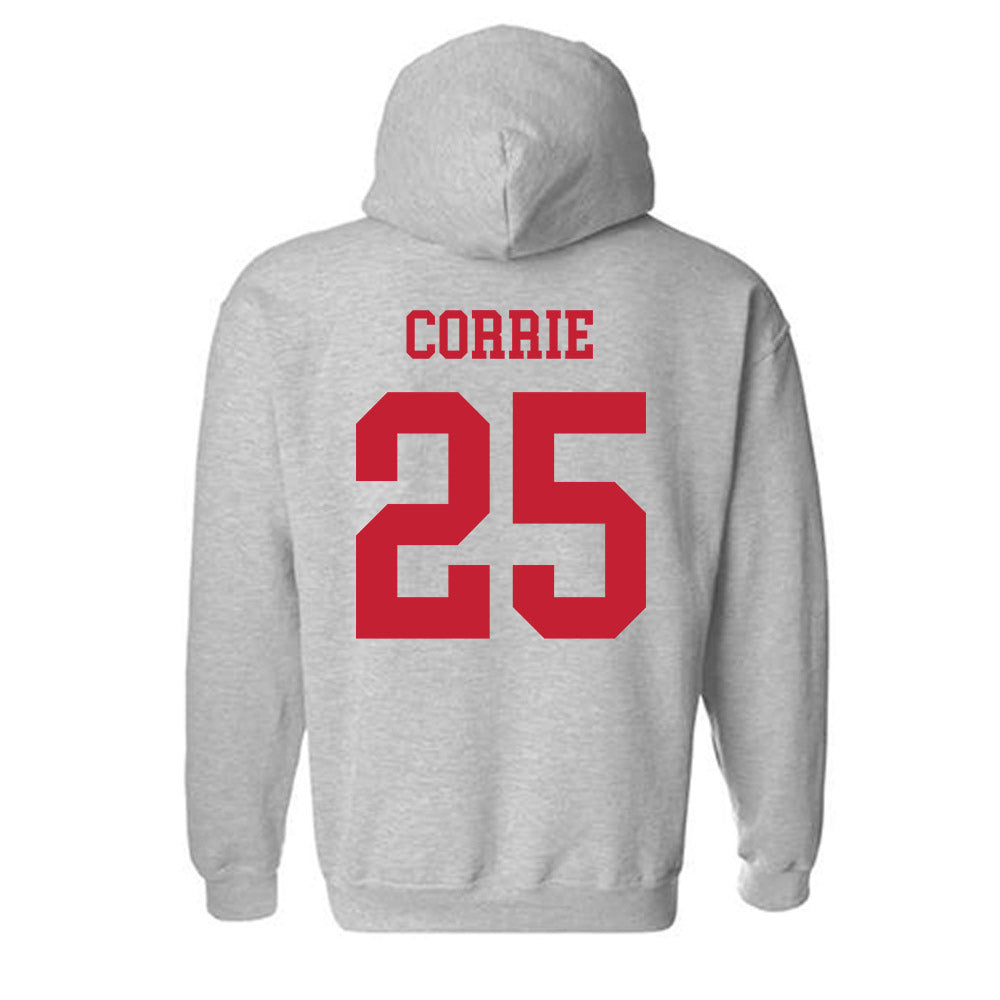 New Mexico - NCAA Women's Soccer : Samantha Corrie - Classic Fashion Shersey Hooded Sweatshirt-1