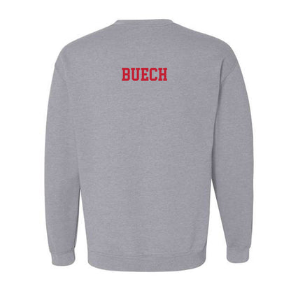 New Mexico - NCAA Men's Golf : Luis Buech - Classic Fashion Shersey Crewneck Sweatshirt-1