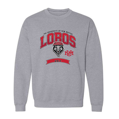 New Mexico - NCAA Men's Golf : Clark Sonnenberg - Classic Fashion Shersey Crewneck Sweatshirt-0