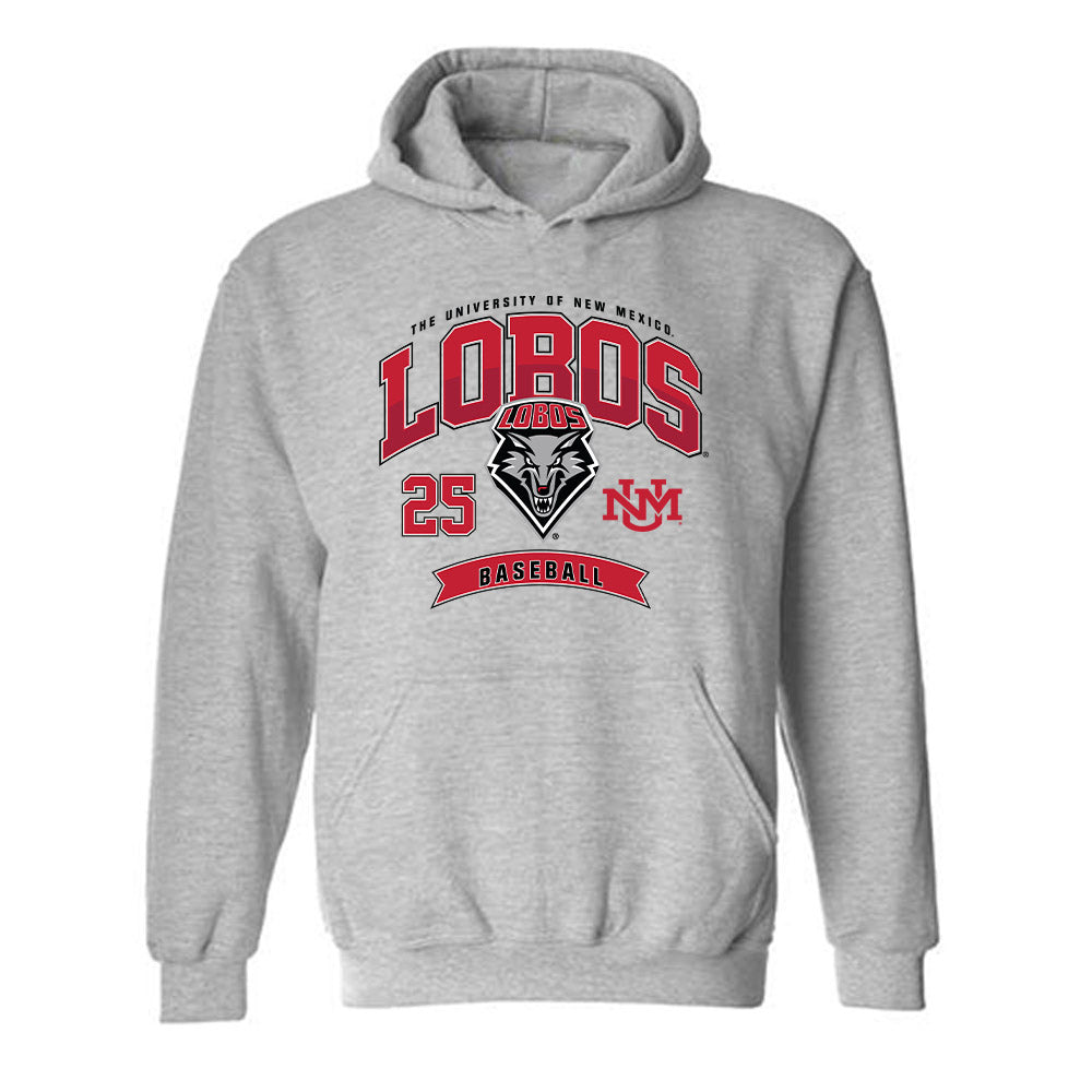 New Mexico - NCAA Baseball : Luke Wiseman - Classic Fashion Shersey Hooded Sweatshirt-0