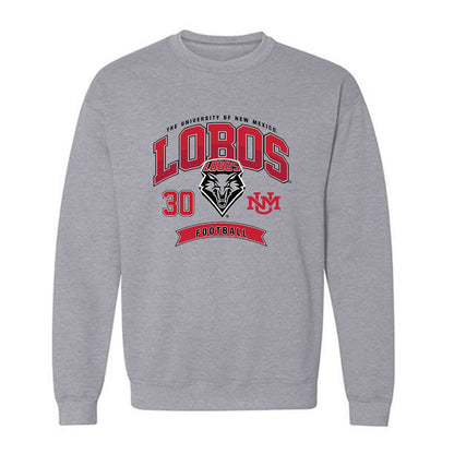 New Mexico - NCAA Football : Brendan Durkin - Classic Fashion Shersey Crewneck Sweatshirt-0