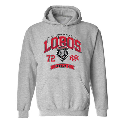 New Mexico - NCAA Football : Griffin Schureman - Classic Fashion Shersey Hooded Sweatshirt-0