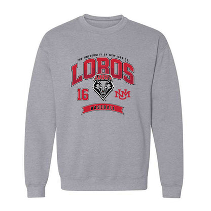 New Mexico - NCAA Baseball : Grant Origer - Classic Fashion Shersey Crewneck Sweatshirt-0