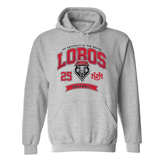 New Mexico - NCAA Football : D'sean Martinez - Classic Fashion Shersey Hooded Sweatshirt-0