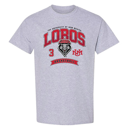 New Mexico - NCAA Men's Basketball : Luke Haupt - Classic Fashion Shersey T-Shirt-0