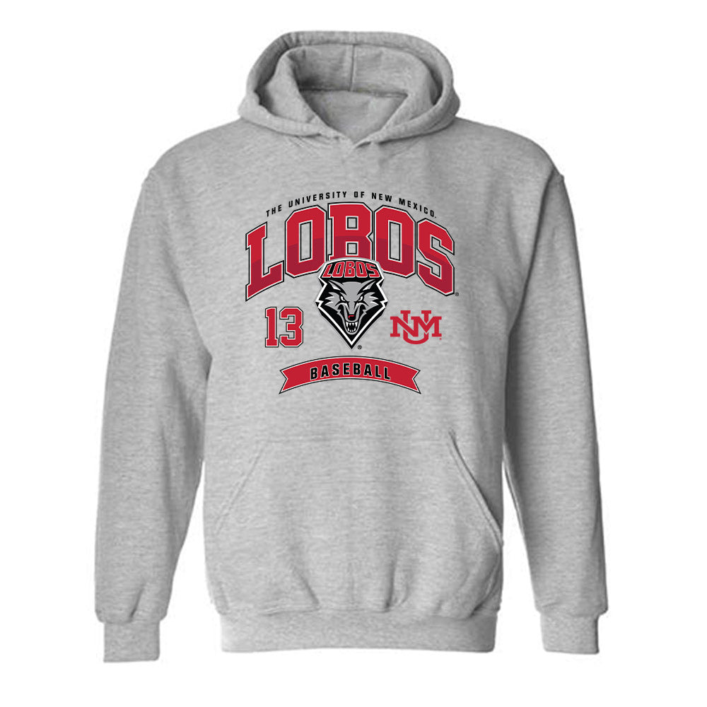 New Mexico - NCAA Baseball : Matthew Romero - Classic Fashion Shersey Hooded Sweatshirt-0