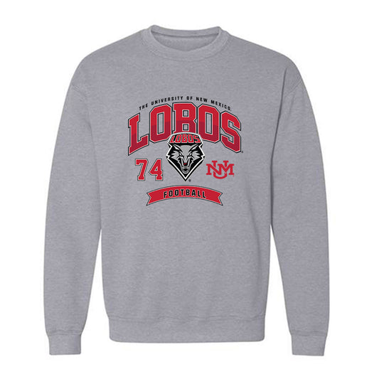 New Mexico - NCAA Football : Marcus Stevens - Classic Fashion Shersey Crewneck Sweatshirt-0
