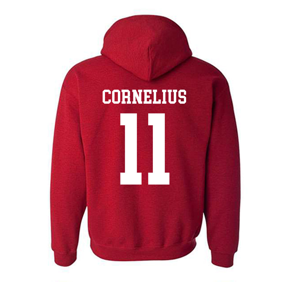 New Mexico - NCAA Baseball : Matthew Cornelius - Classic Shersey Hooded Sweatshirt-1