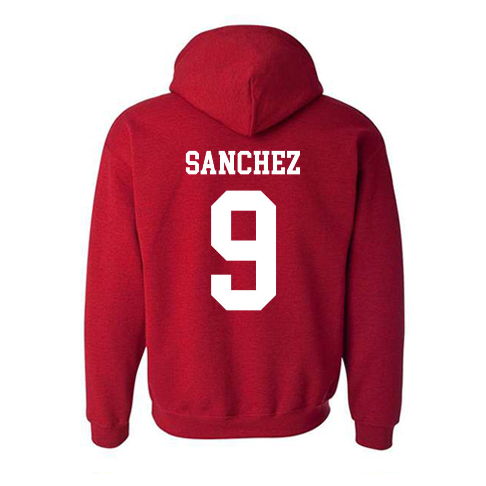 New Mexico - NCAA Women's Soccer : Savanah Sanchez - Classic Shersey Hooded Sweatshirt-1